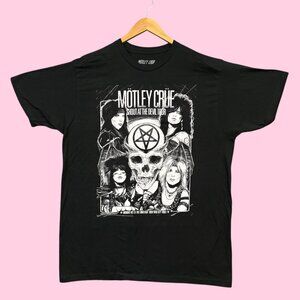 Motley Crue Shout at the Devil Tour Heavy Metal Band Tee XL
